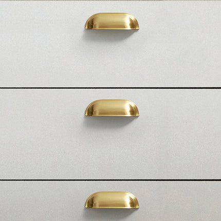 Vintage Cabinet Handle Single Hole Simple Drawer Pull for Closet Door Cupboard