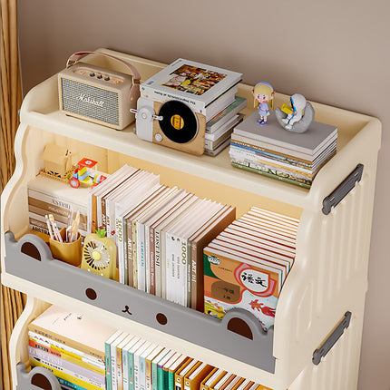 Multi Tier Movable Foldable Storage Rack Space Saving Easy Carry Practical