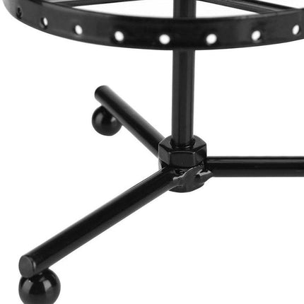 3 Tier Round Rotating Earring Display Stand Jewelry Holder Hanger for Earrings
