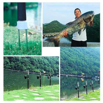 Self Ejecting Sea Fishing Rod Spring Auto Long Casting Pole Durable Fishing Gear