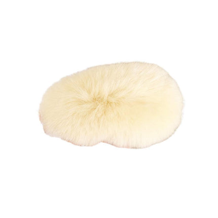 Large Plush Hair Claw Imitation Fur Big Shark Clip Faux Rabbit Fur Hair Clip - Aimall