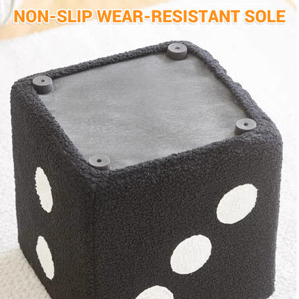 Lucky Sieve Shoe Changing Stool Sturdy Wood Material for Home Garden Kitchen