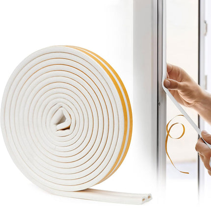 Door Window Sealing Strip 5/10m Windproof Soundproof Insect Prevention Durable