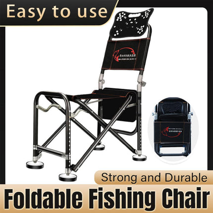 Multifunctional Recliner Folding Fishing Chair Portable Outdoor Camping Chair