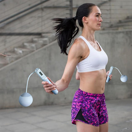 Smart Cordless Weighted Jump Rope Adjustable Skipping Rope Home Fitness Tool