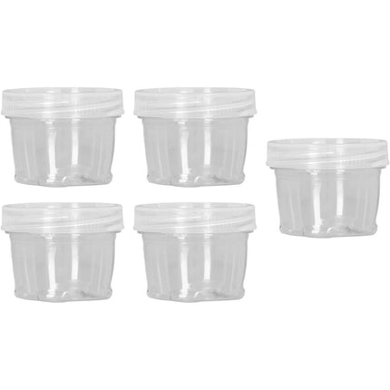 5PCS Outdoor Camping Spice Container Set Travel BBQ Seasoning Storage Box Use
