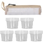 5PCS Outdoor Camping Spice Container Set Travel BBQ Seasoning Storage Box Use