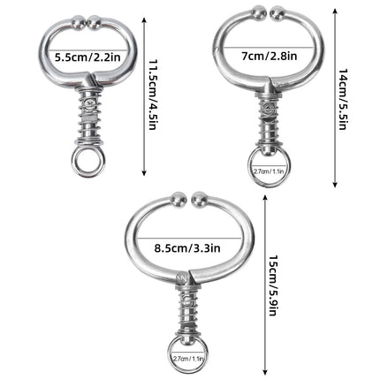 Stainless Steel Cattle Nose Ring Tool Hole Nose Clip Livestock Traction Plier