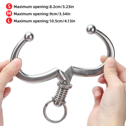 Stainless Steel Cattle Nose Ring Tool Hole Nose Clip Livestock Traction Plier