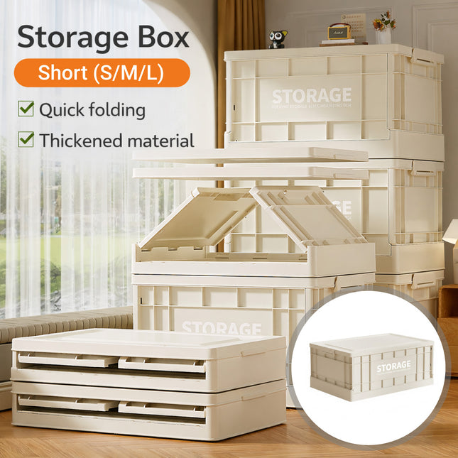 Foldable Large Capacity Household Toy Book Storage Box Space Saving Durable