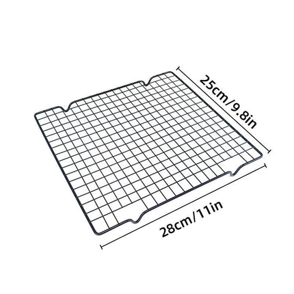 Baking Cake Cooling Rack Non-Stick Rectangle Mesh Drying Rack for Kitchen Use