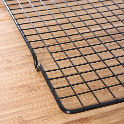 Baking Cake Cooling Rack Non-Stick Rectangle Mesh Drying Rack for Kitchen Use