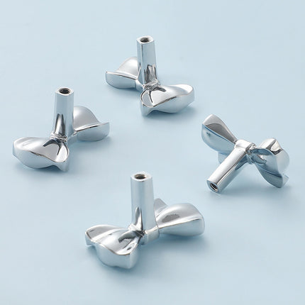 French Bow Drawer Handles Simple Closet Cabinet Pulls Vintage Furniture Knobs