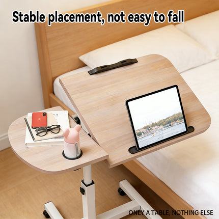 Portable Adjustable Height Laptop Desk Stand Mobile Table For Bed Sofa Office