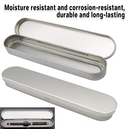 20PCS Metal Pencil Box Storage Case Tin Pen Holder Durable Packaging Organizer