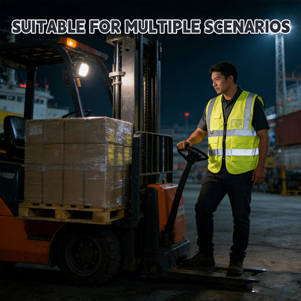 Reflective Safety Vest Breathable High Visibility Durable for Road Construction
