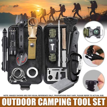 Outdoor Adventure Multi Function Camping Tool Set Portable Camping Hiking