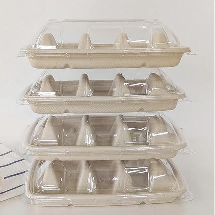 50PCS Taco Box Disposable Paper Tray Food Serving Holder Takeout Party Catering