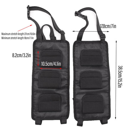 2pcs Car Fishing Rod Holder Portable Fishing Rod Shelf Car Fixing Stand Set
