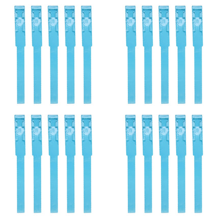 Cow Identification Bands 20PCS Adjustable Foot Rings Multi Colour Tags Livestock
