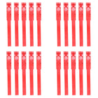 Cow Identification Bands 20PCS Adjustable Foot Rings Multi Colour Tags Livestock
