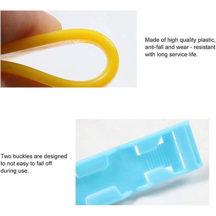 Cow Identification Bands 20PCS Adjustable Foot Rings Multi Colour Tags Livestock