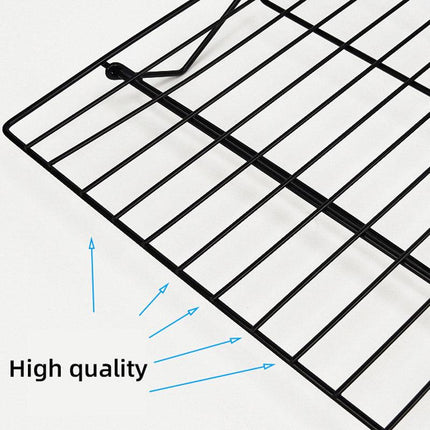 3 Tier Cake Rack Baking Bread Cooling Rack Portable Collapsible Mesh Shelf