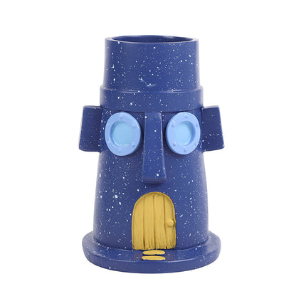 Creative Resin Desk Organiser Pen Holder Decorative Storage Cup Home Office Use