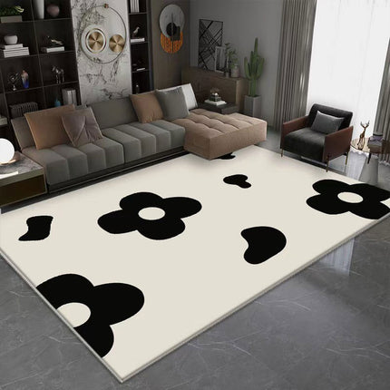 Living Room Carpet Anti Slip Simple Home Floor Mat Soft Decorative Area Rug