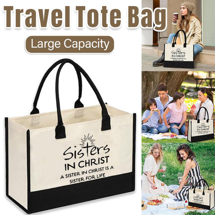 Womens Bag Canvas Tote Bag Large Capacity Travel Handbag Shopping Bag