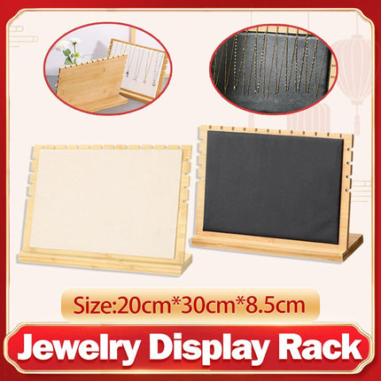 Jewellery Display Rack Necklace Hanging Organiser Jewellery Storage Rack Stand