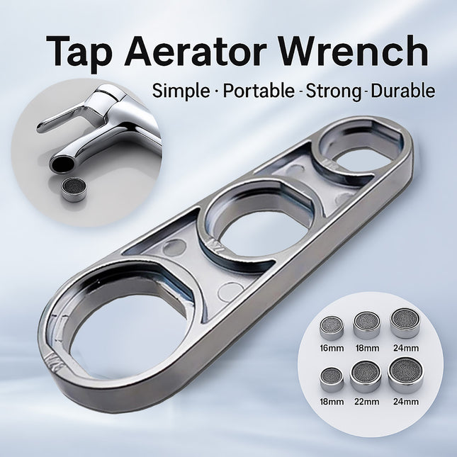 6 in 1 Tap Aerator Remover Wrench Installation Kit for Kitchen Sink Bathroom