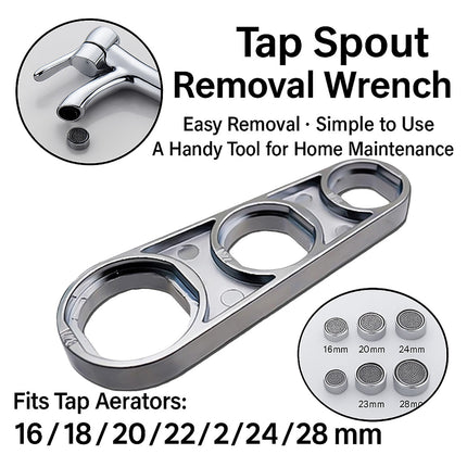 6 in 1 Tap Aerator Remover Wrench Installation Kit for Kitchen Sink Bathroom