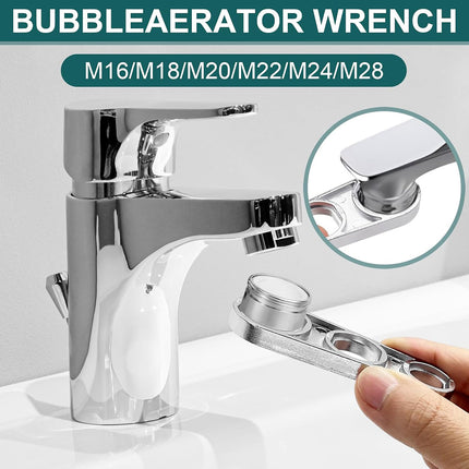 6 in 1 Tap Aerator Remover Wrench Installation Kit for Kitchen Sink Bathroom