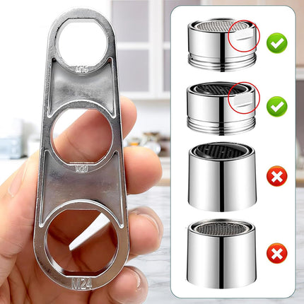 6 in 1 Tap Aerator Remover Wrench Installation Kit for Kitchen Sink Bathroom