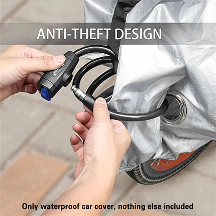 Large Bikes Cover Outdoor Rain Sun Protector for Bicycle Dustproof Waterproof