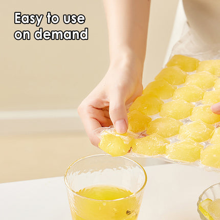 Disposable Ice Pack Bag 100PCS Water Injection Ice Cube Mold Tear Ice Grid
