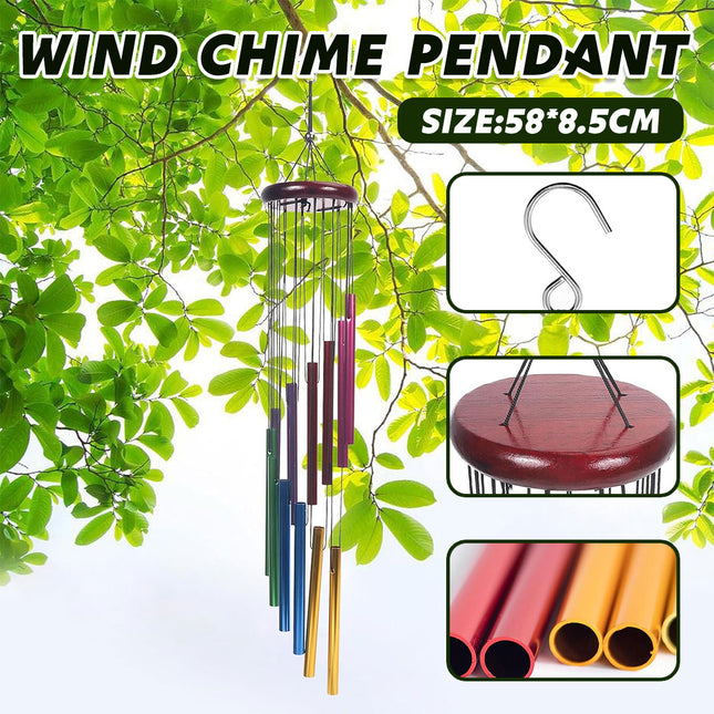 Handmade Multi Tube Wind Chime Outdoor Courtyard Balcony Hanging Decoration