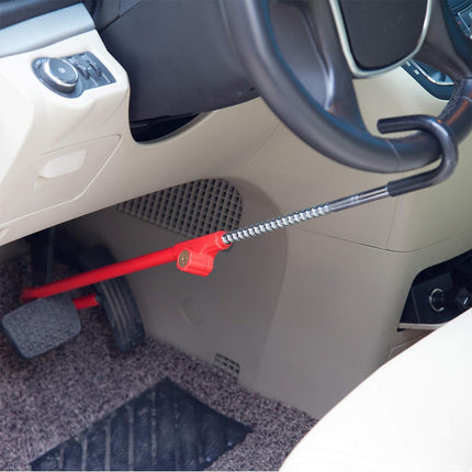 Multi Functional Car Steering Wheel Lock Anti-Theft Device for Vehicle Security