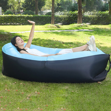 Inflatable Sofa Outdoor Portable Air Lounge Camping Foldable Couch Lightweight