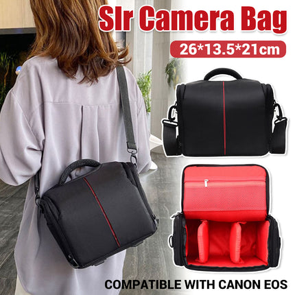 Single Shoulder DSLR Camera Bag Protective Shockproof Water-Resistant Durable