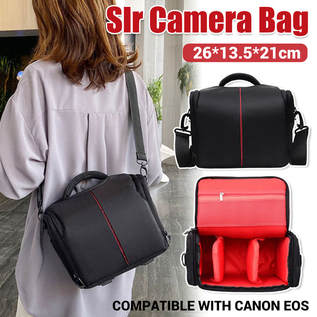 Single Shoulder DSLR Camera Bag Protective Shockproof Water-Resistant Durable