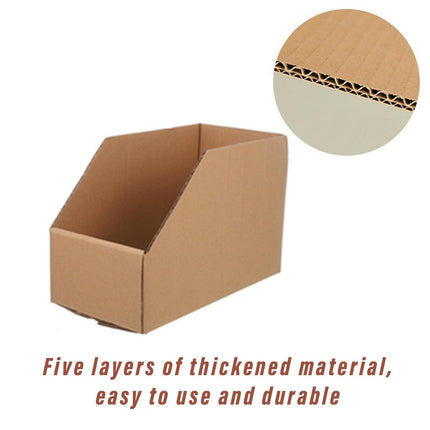10pcs Slanted Display Boxes for Sorting Organising Storage Containers Organizer