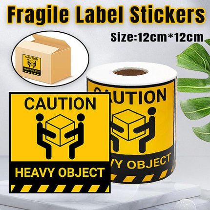 Heavy Duty Warning Label Stickers Handle With Care 300PCS 4.7inch Packaging