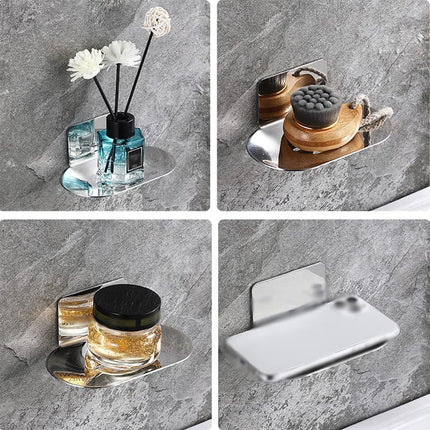 Stainless Steel Soap Dish Bathroom Soap Box Wall Mounted Rack Hanger for Shower