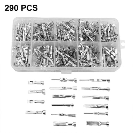 290PCS Automotive Electrical Wire Terminal Pins Kit Crimp Connectors Repair Use