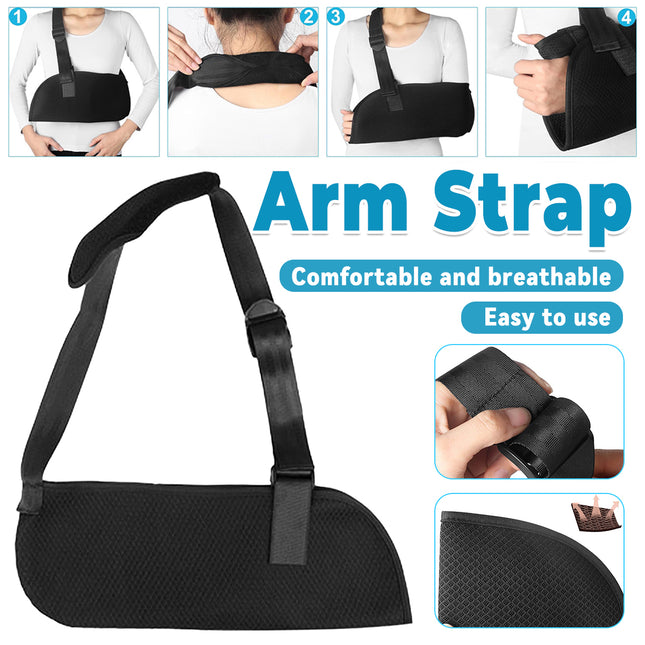 Forearm Sling Neck Wrist Support Arm Fracture Brace Breathable Comfortable