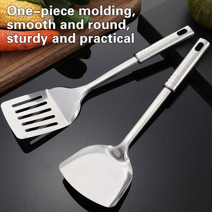 4PCS Kitchen Utensils Set Stainless Steel Cooking Tools Cookware Spoon Turner