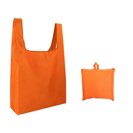2pcs Foldable Portable Shopping Bags Reusable Eco-Friendly Washable Storage Bags