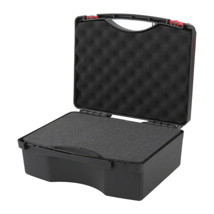 Multi-functional plastic toolbox product scene - portable large capacity tool storage for workshop and field use